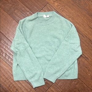 GAP Kids Light Green Crew Neck Sweater - never been worn